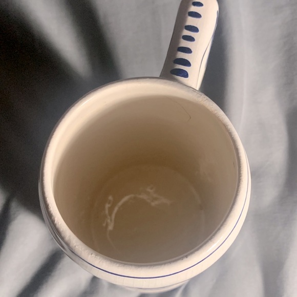 Uniquely Hand Painted Heineken Stein Mug Made in Holland by Blue Delft - Picture 3 of 4